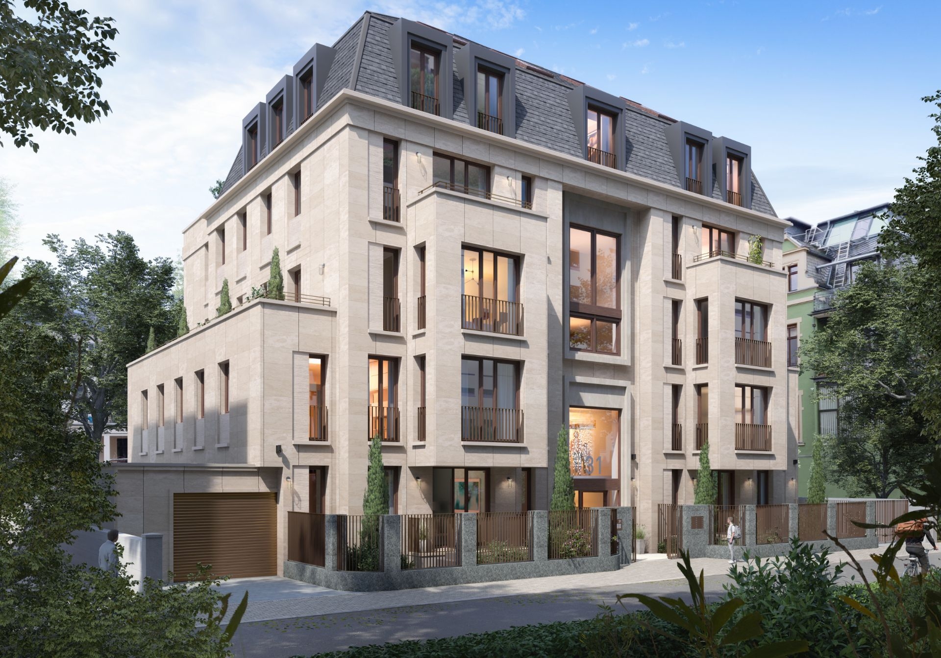 WestendSüd links und rechts der Bockenheimer Landstraße Seite 48